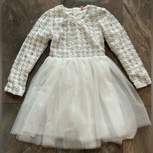 Beautiful girl's holiday dress